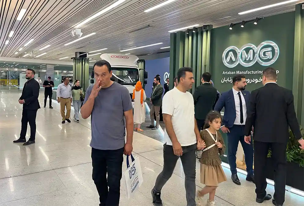 شوک بزرگ به رقبا؛ آرتابان دیزل در قلب نمایشگاه صنعت پخش