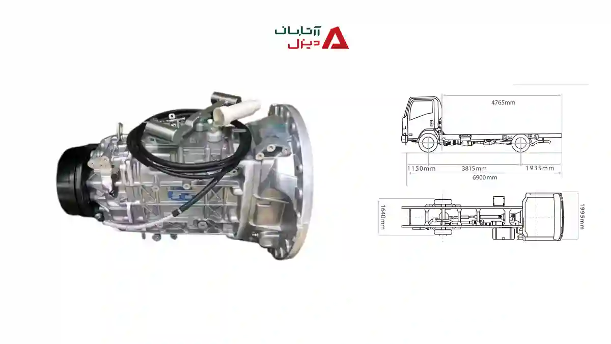 کامیونت آرتابان با قلب تپنده ایسوزو و گیربکس WLY